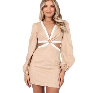 Petal + Pup  Sharon long sleeve summer dress size large